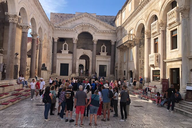 Walking Tour of Split and Diocletian's Palace - Riva Harbor and Split’s everyday face