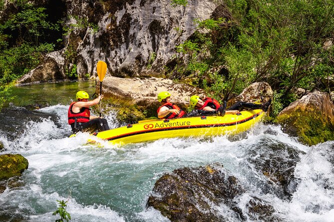 Whitewater Rafting on Cetina River from Split or Šestanovac - The canyon exit is the part to prepare for