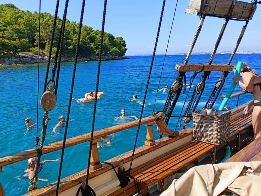 Zadar: Boat Tour with Unlimited Wine & 3 Stops - Hidden Bay: The Best Swimming Stop