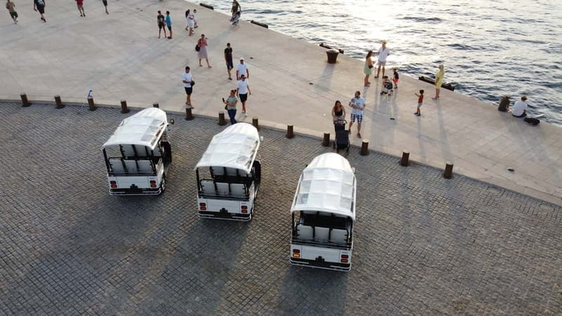 Zadar: Hidden Gems Eco Tuk Tuk Tour - Market Zadar and the food people actually buy