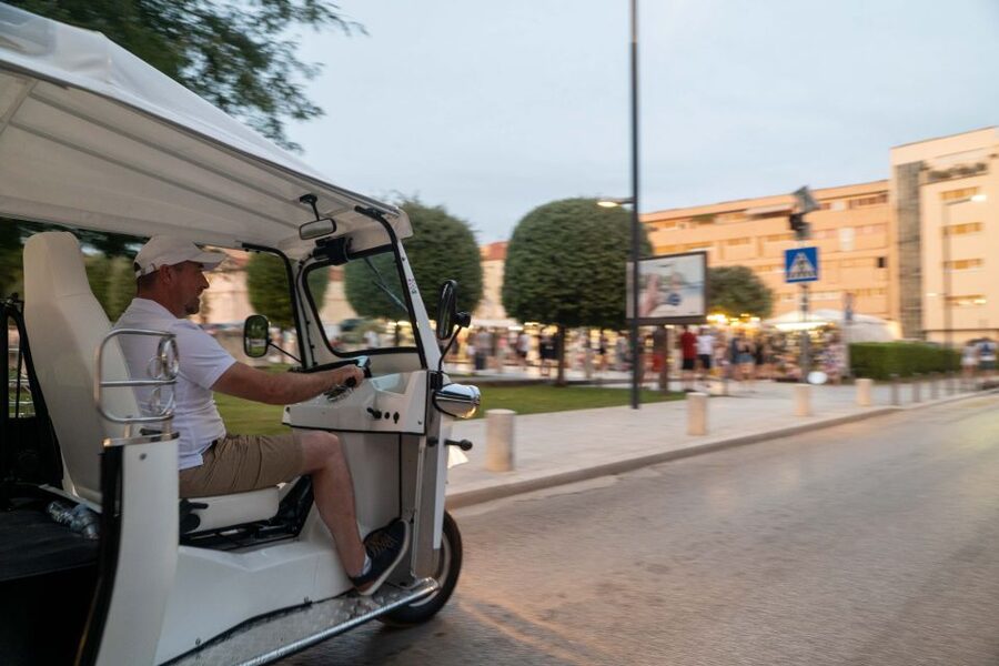 Zadar: Hidden Gems Eco Tuk Tuk Tour - Greeting to the Sun, Zadar’s color after dark