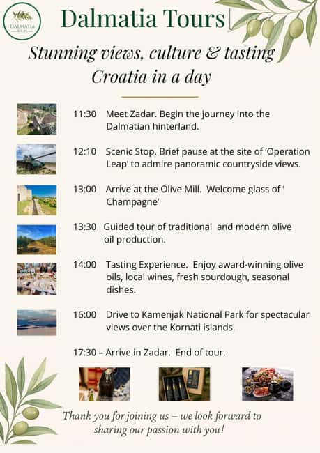 Zadar: Hinterland Hidden Treasures, Nature, History, Tasting - Why this half-day tour works from Zadar