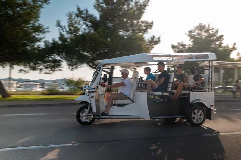 Zadar: Sunset Eco Tuk Tuk Tour - Why an electric tuk tuk works well in Zadar