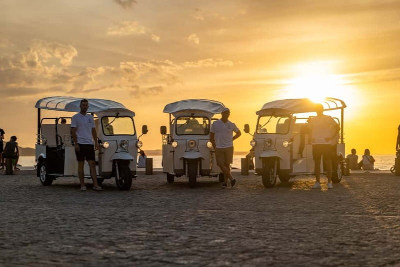 Zadar: Sunset Eco Tuk Tuk Tour - A curious pause at the Sphinx of Zadar