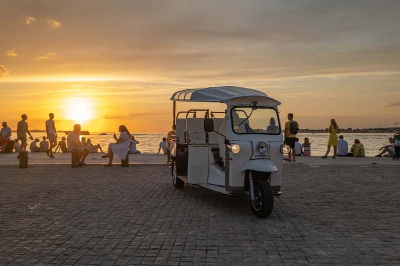 Zadar: Sunset Eco Tuk Tuk Tour - Chasing the sunset at the Greeting to the Sun