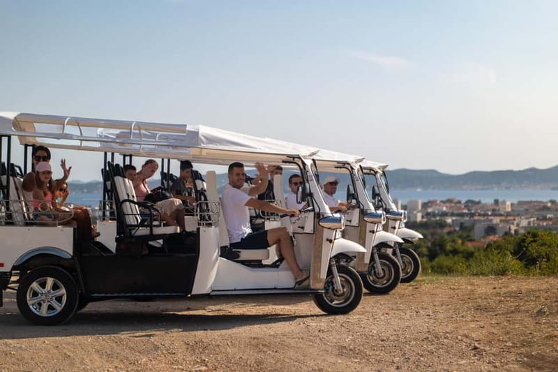 Zadar: Sunset Eco Tuk Tuk Tour - Listening beside the Sea Organ
