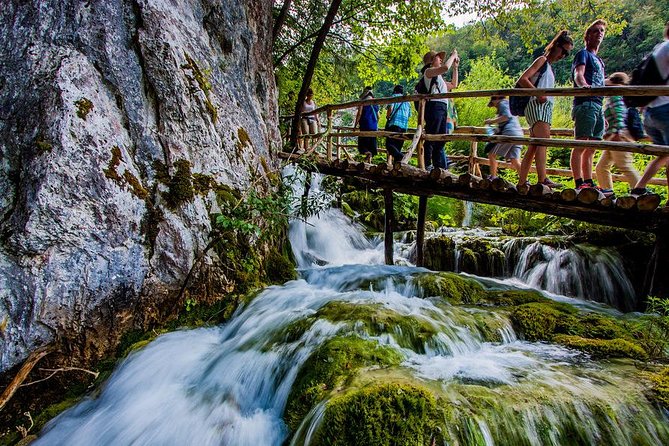 Zadar to Plitvice lakes: Guided tour with pre-booked tickets - Gate 1 and the separate park ticket