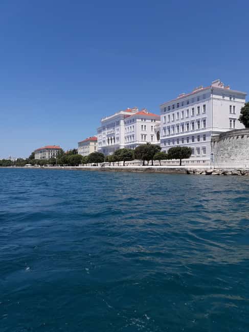 Zadar:Ugljan, Frnaža,Galevac &Ošljak free beer & anchovies - Galevac, a monastery island with a sandy beach nearby
