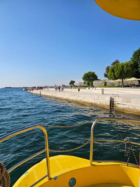 Zadar: Yellow Semi-Submarine Underwater Exploration Tour - Underwater viewing for children and adults