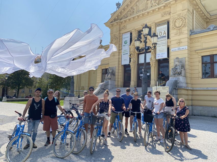 Zagreb: 2.5-Hour Highlights Bike Tour - What the guide adds to the ride