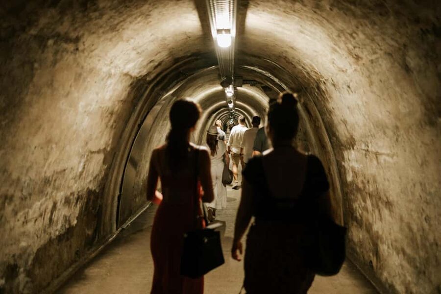 Zagreb: Restaurants, Food & Old Town Walking Tour - Grič Tunnel and the Bloody Bridge