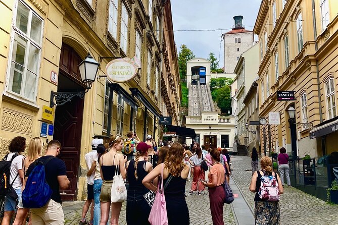Zagreb Small Group Guided Walking Tour with WW2 Tunnels - The cathedral and Dolac Market
