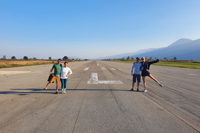 Zeljava Airbase: History and Adventure Tour/Plitvice - Walking Three Kilometers Through the Base