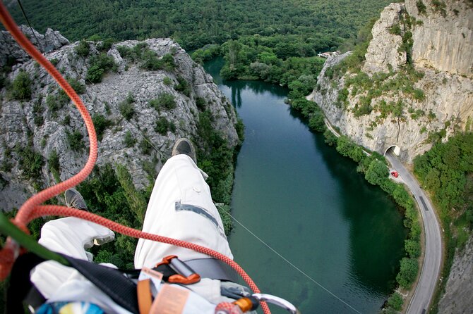 Zipline Croatia: Cetina Canyon Zipline Adventure from Omis - The uphill walk is short, but do not ignore it