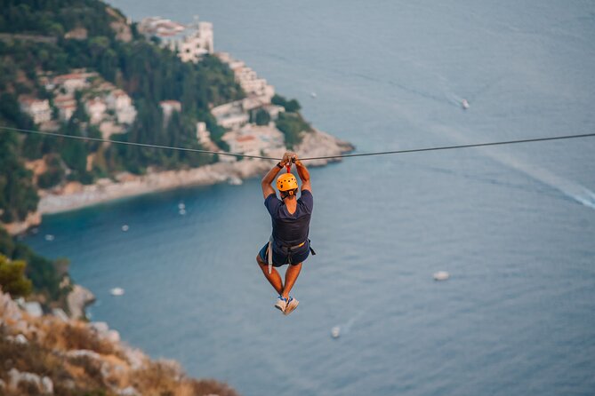 Zipline Experience in Dubrovnik - The safety briefing and the short practice line
